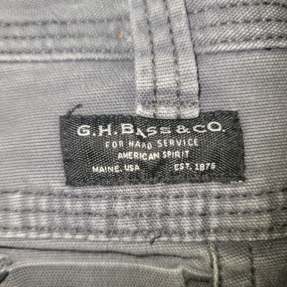 G.H. Bass & Co Men's Work Jeans Size 36 x 32 - Picture 3 of 8